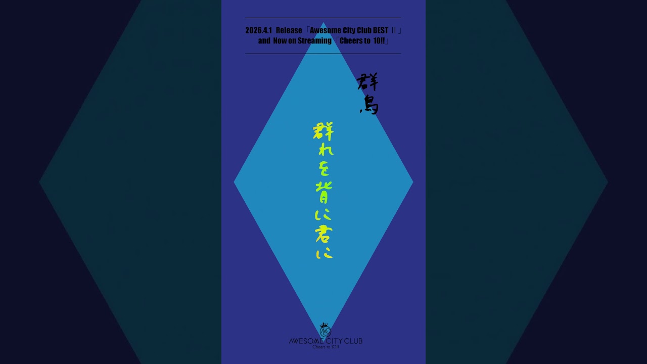 10周年10作連続リリース 第10弾 『群鳥（ぐんちょう）』🕊️