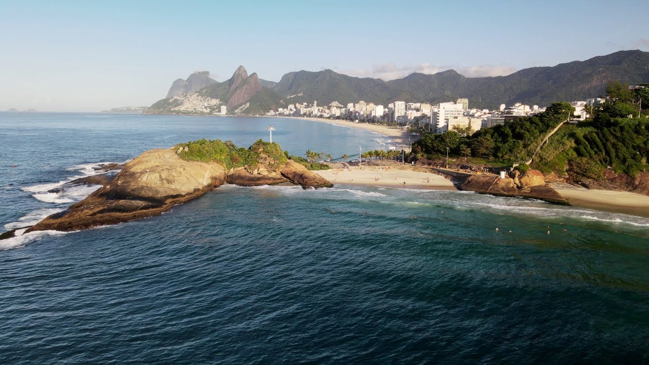 Arpoador Beach, Ipanema Beach and Devil's Beach | Rio de Janeiro, Brasil | Drone Video