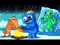 Ice Age Survival with RAINBOW FRIENDS! (Minecraft)