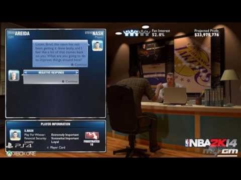 NBA 2K14 Next Gen MyGM Screenshots And More!!!!!!!!!!!