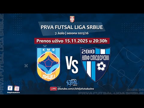 KMF Licej - KMF Smederevo | Prva futsal liga Srbije