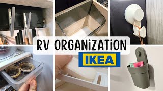 RV Organization UNDER $10 From Ikea! | Full-time rv living