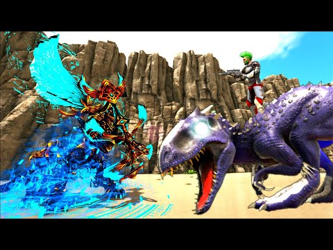Leveling Celestial Indominus To Max LVL, 311M HP, 576M Had To Retreat From It Ark Dinosaur