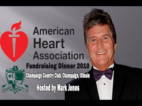 Hosting American Heart Assoc Fundraiser, Champaign, Illinois, USA, 2010.