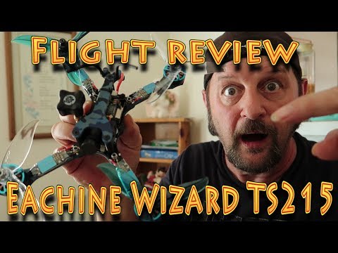 Eachine Wizard TS215 Racing FPV Drone Detailed Look!!! (02.23.2018)
