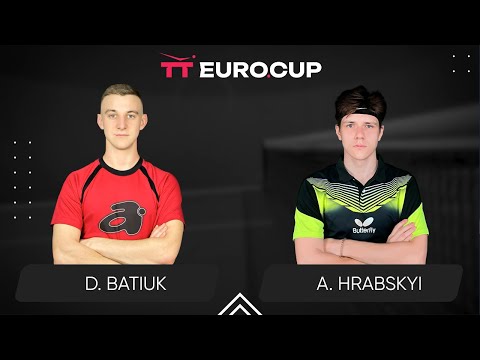 23:15 Dmytro Batiuk - Andrii Hrabskyi 13.01.2025 TT Euro.Cup Ukraine Master. TABLE 3