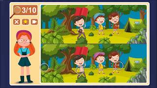 Viki Spotter: Camping, Level 24 Walkthrough, 1080p/60FPS.