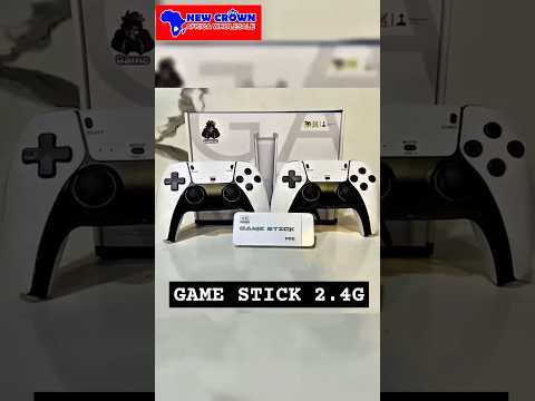 Game Stick 2.4G PS5 Style Wireless Controllers with 20,000+ Retro Games #retrogaming #gameplay#games