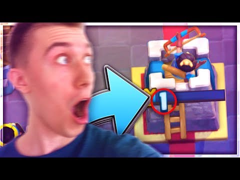 INSANE 1 HP WIN!! Pro 12 Win Grand Challenge (Stream Highlights #10) — Clash Royale