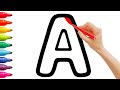 ABC English Alphabet Drawing and Coloring | Learn Alphabet Song for Kids, Toddlers #39