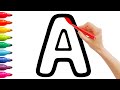 ABC Englisches Alphabet Zeichnen Und Färben Lernen Sie Alphabet Lieder Für Kinder 39