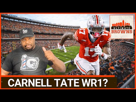 BROWNS Get Carnell Tate In Latest NFL Mock Draft Prediction?