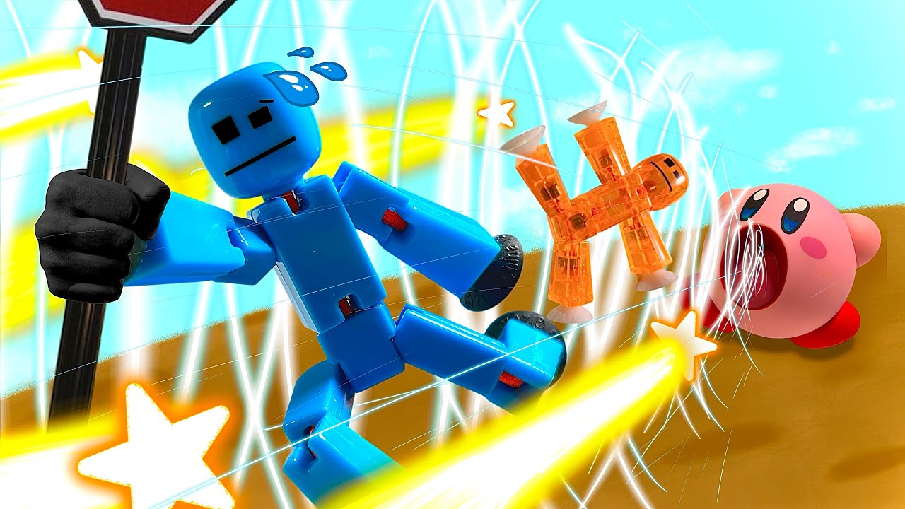 I WILL EATS BOTH OF YOUS. | A Kirby & Stikbot Parody