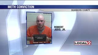 Dearborn County man convicted on charges of possession of meth, intent to sell
