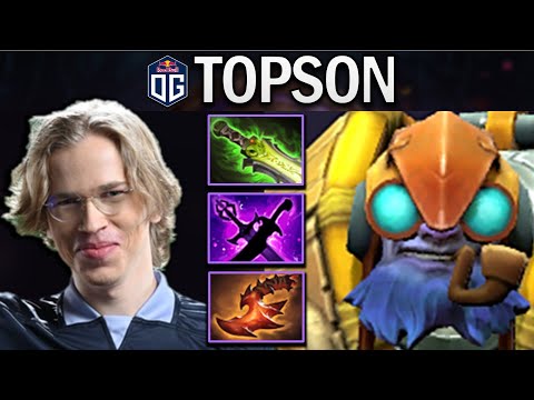 OG.TOPSON TINKER WITH 21 KILLS - DOTA 2 7.30 GAMEPLAY