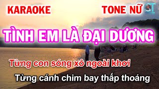 Karaoke Tình Em Là Đại Dương Duy Mạnh - Nhạc Trẻ Xưa 8x 9x - Làng Hoa