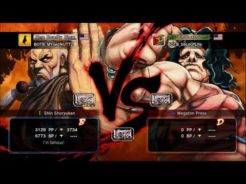 USF4 - Gouken (BOTB_MYxedNUTTZ) Vs Hugo (BOTB_SliceOfLife)  720p60fps HD◄◄