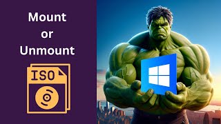 How to Mount or Unmount ISO File on Windows 10 | GearUpWindows Tutorial