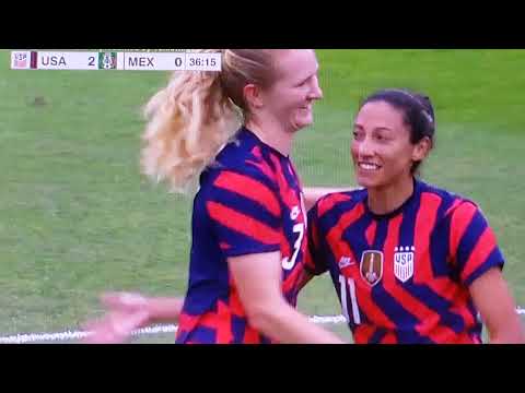 Tobin Heath Scores Goal USA 3 MEXICO 0 U.S. SOCCER U.S. WOMEN'S NATIONAL TEAM Tobin Heath |USWNT