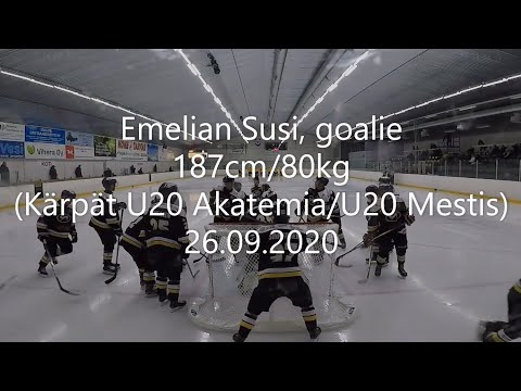 Emelian Susi in action vs RoKi U20 (26.09.2020)