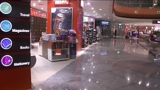 preview picture of video 'Bengaluru International Airport - India - BLR - Shopping Area Inside'