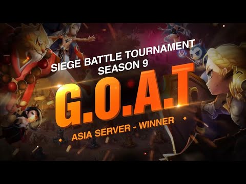 Interviewing G.O.A.T - Siege Battle Tournament Season 9 Asia Server Winner