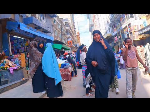 Eastleigh Nairobi in the evening [4k street walk]