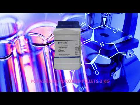 Potassium hydroxide pellets, powder