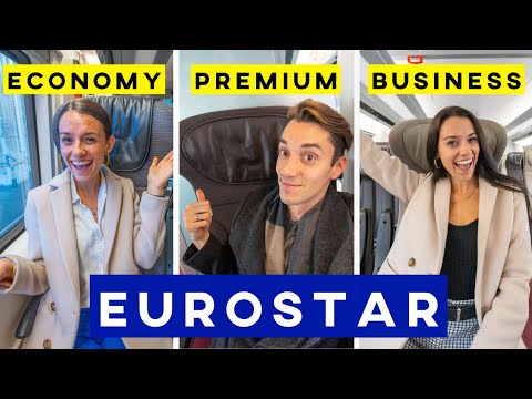 Which Eurostar class is the BEST? (ad) London to Paris | Business, Premium and Economy