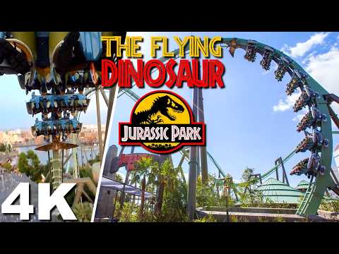 The Flying Dinosaur [On-Ride 4K POV] - Universal Studios Japan