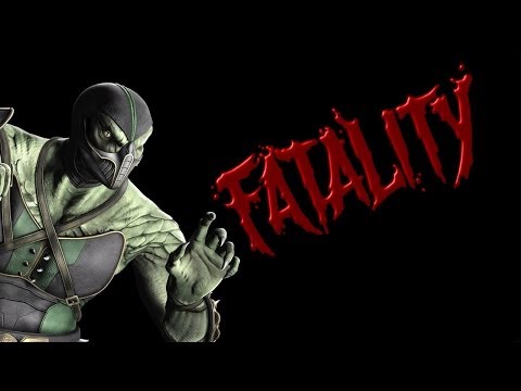 MORTAL KOMBAT 9 KOMPLETE EDITION - REPTILE  FATALITY