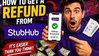How to get a refund from StubHub