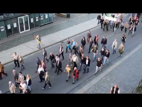 Pegida Demonstration am 04.05.2015 in Dresden