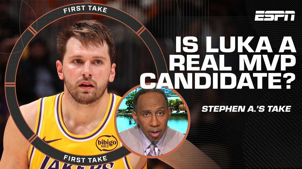 Stephen A. MAKES THE CASE for Luka Doncic to be in NBA MVP consideration 👀🏆 | First Take