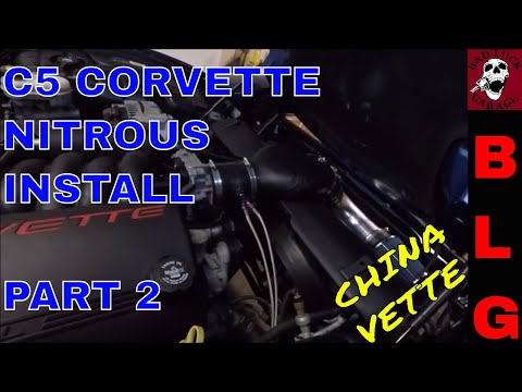 LSX NITROUS INSTALL ON CORVETTE (PART 2)