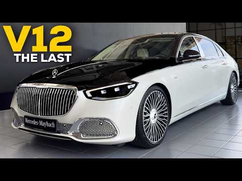 2025 Mercedes-Maybach S680 The Last V12 OPULENT Sedan?! FULL Review
