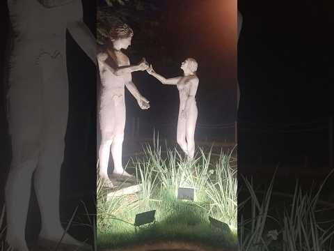 Praça Adão e Eva. Itaocara/RJ #praca #adãoeeva