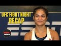 Cynthia Calvillo reacts to win vs. Jessica Eye in flyweight debut | ESPN MMA