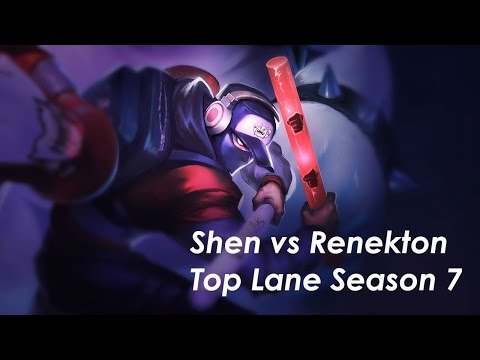 Shen Top vs Renekton Season 7 - Shen OTP