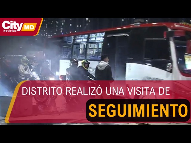 Distrito supervisa bajo puente de la Av. Villavicencio con Autopista Sur tras disturbios