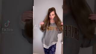 Tiktok babe oversized fit challenge