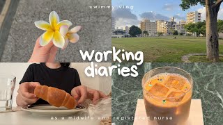 助産師&看護師4年目｜初夏の日常vlog｜久しぶりの映画館🎞️｜最近読んだ本と沖縄研修🌺｜夜勤明けの糖質摂取...🥐