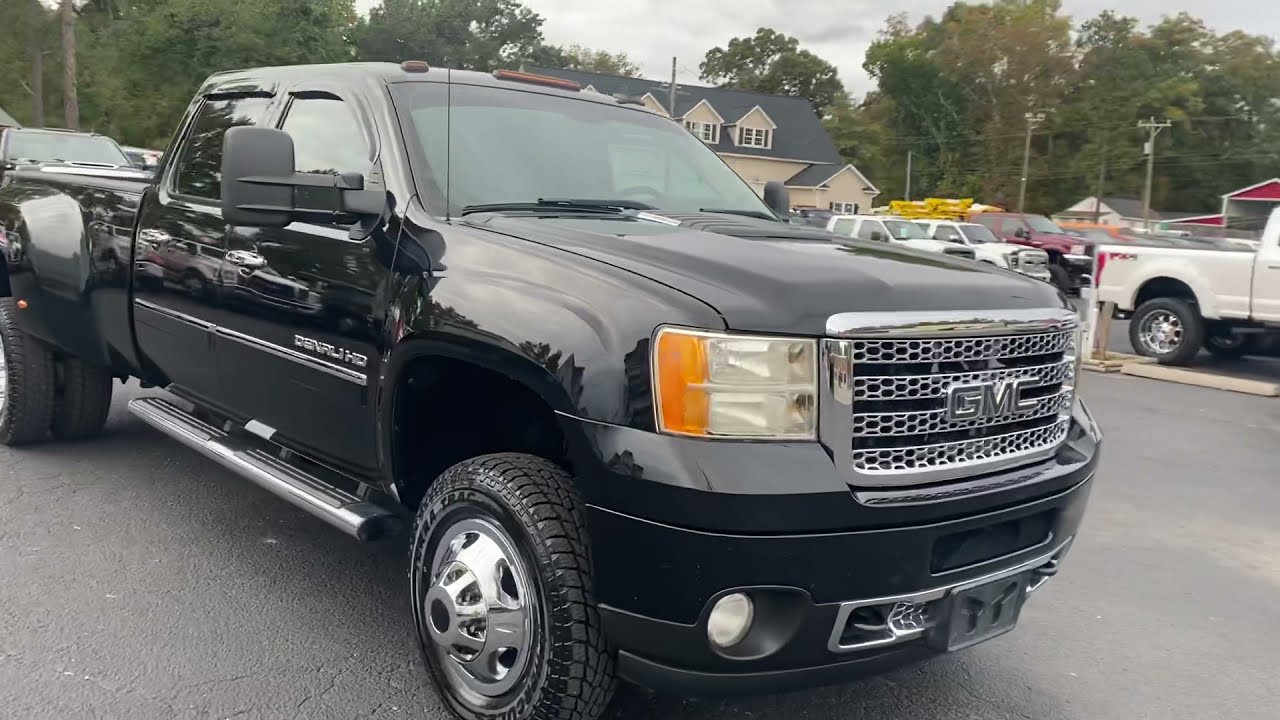 2011 GMC 3500 HD Denali Dually Diesel 4x4 Pickup