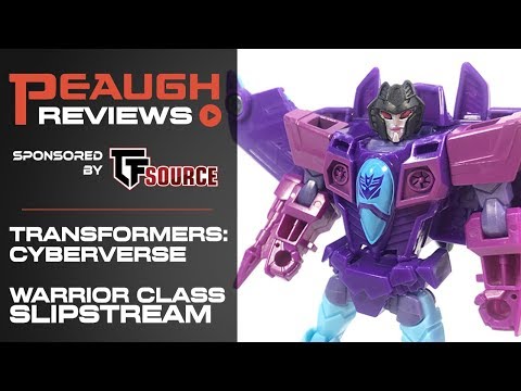 Video Review: Transformers Cyberverse - Warrior Class SLIPSTREAM