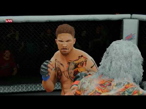 EA Sports UFC 4 - Heavyweight Career Mode Episode 15 - Francisco Garcia VS Zeus at WFA 54