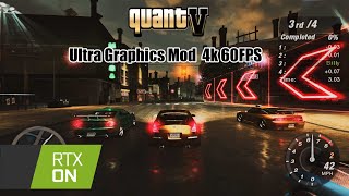 Need for Speed Underground 2 Ultra Graphics Mod QuantV 4k 60FPS