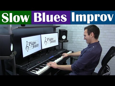 Feeling the Slow Blues - Piano Improv by Jonny May