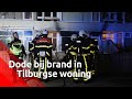 Dode bewoner gevonden bij blussen van woningbrand in Tilburg.