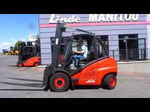 Gazowy wózek widłowy Linde H50T 2008 BD 4396G