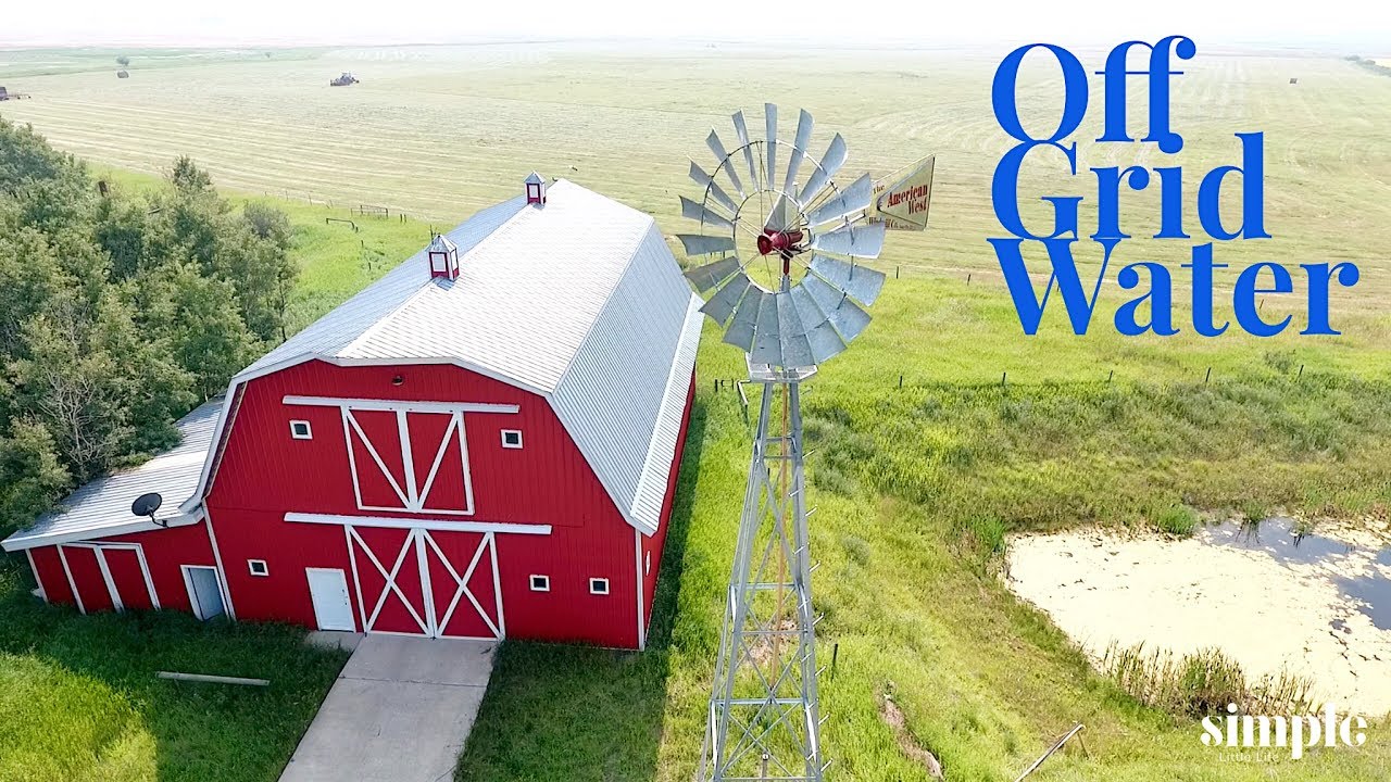 Windmill Update - Off grid water system married to modern technology